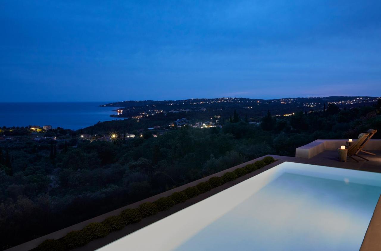 Villa Olivio - Secret Roc Villas Livathos  Bagian luar foto