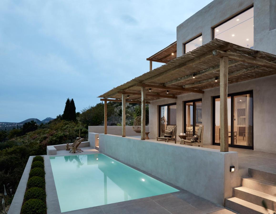 Villa Olivio - Secret Roc Villas Livathos  Bagian luar foto
