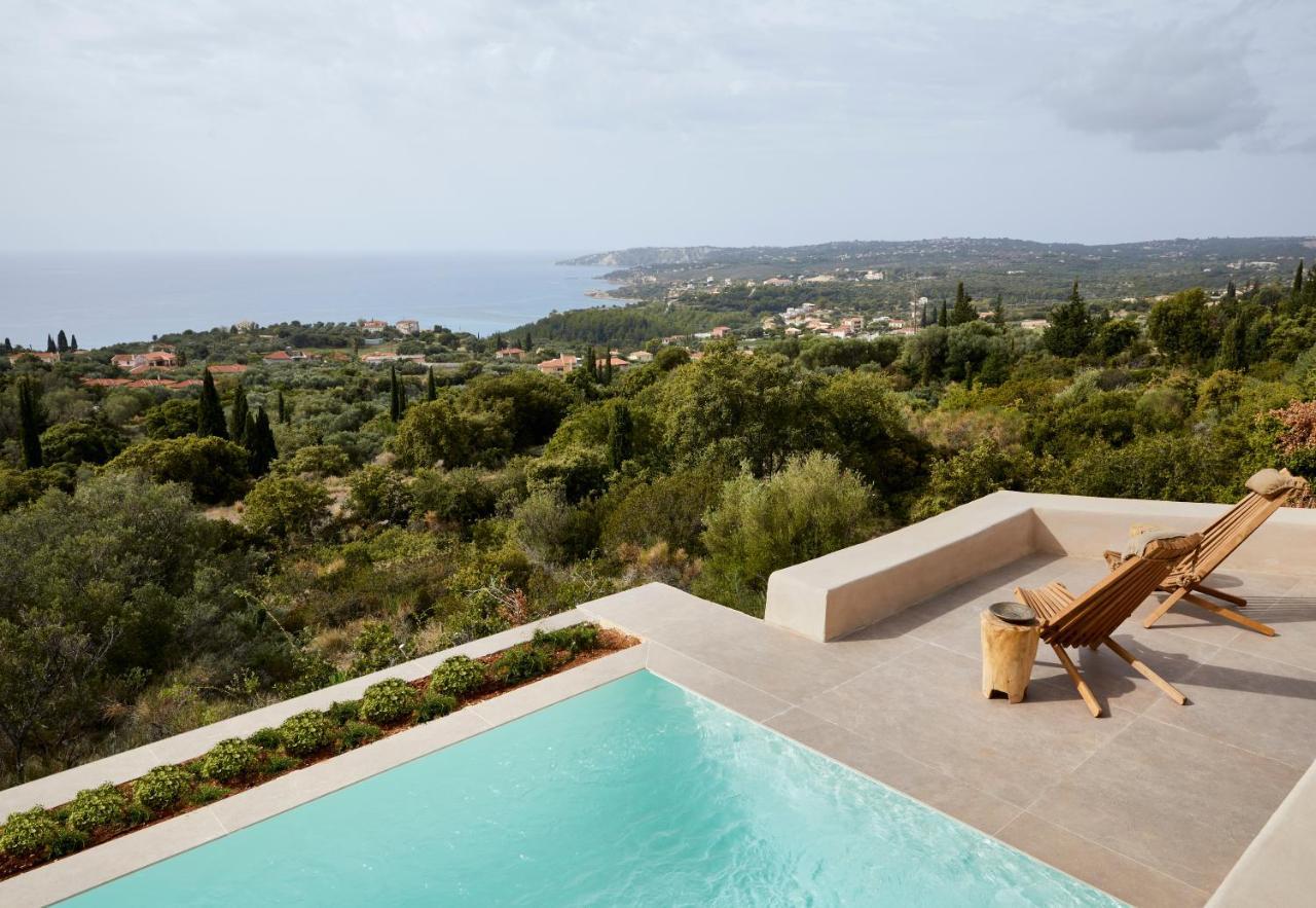 Villa Olivio - Secret Roc Villas Livathos  Bagian luar foto